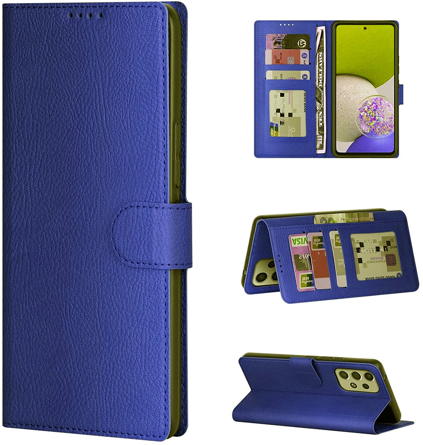 Leather Folio Wallet Case for Samsung Galaxy A53 5G Leather Folio Wallet Case for Samsung Galaxy A53 5G